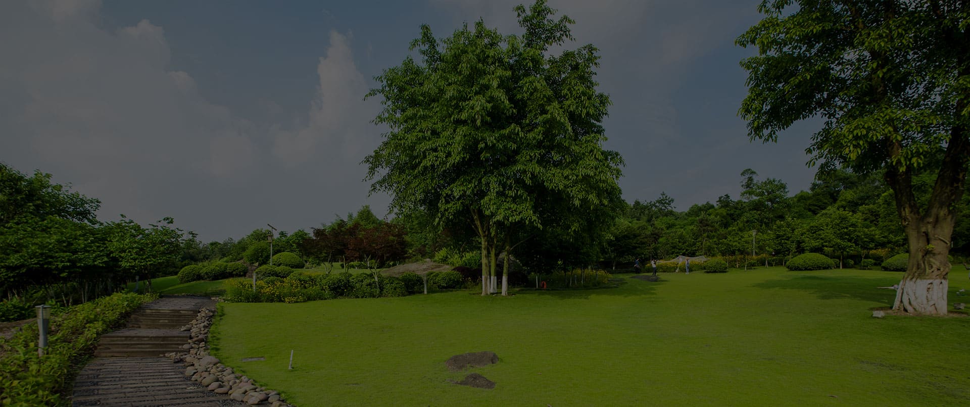 Garden landscape from our existing website